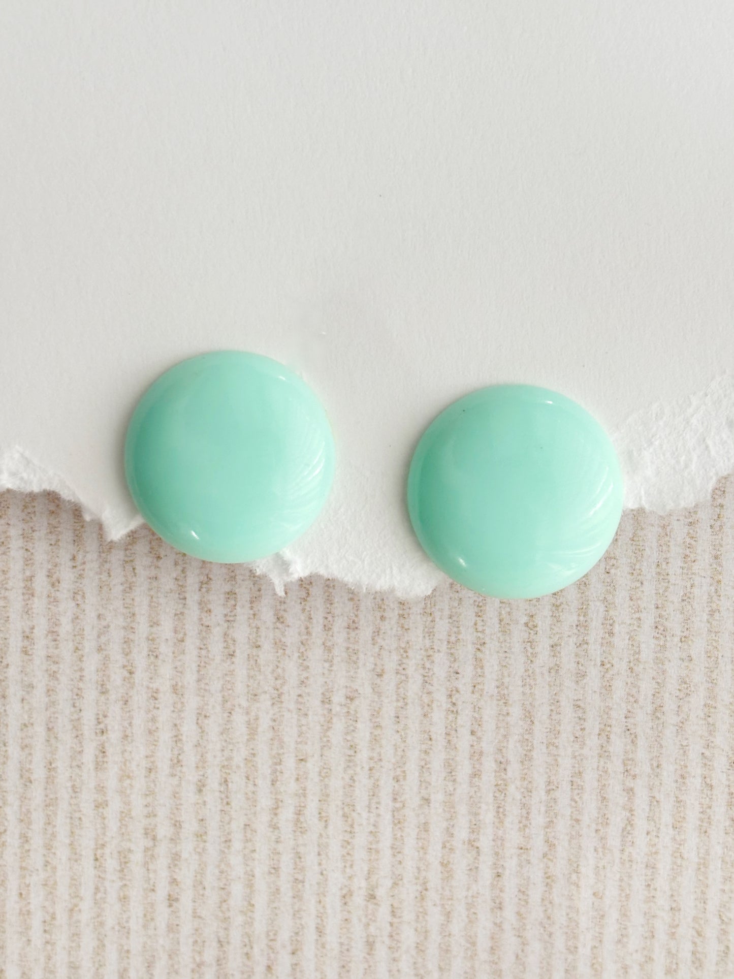 Mint Green Studs