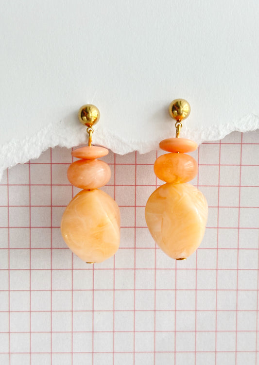 Coral Earrings