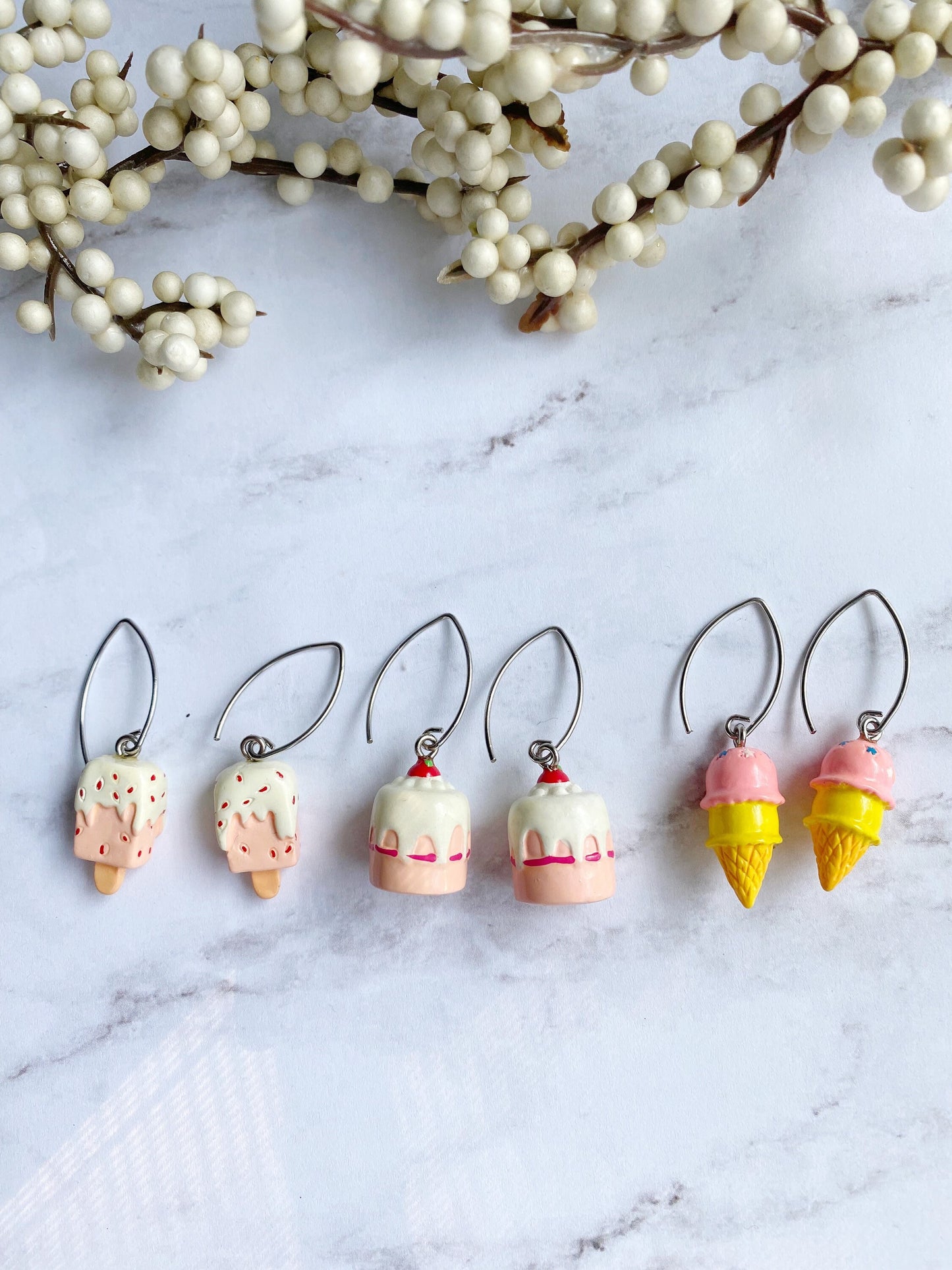 Vintage Dessert Earrings