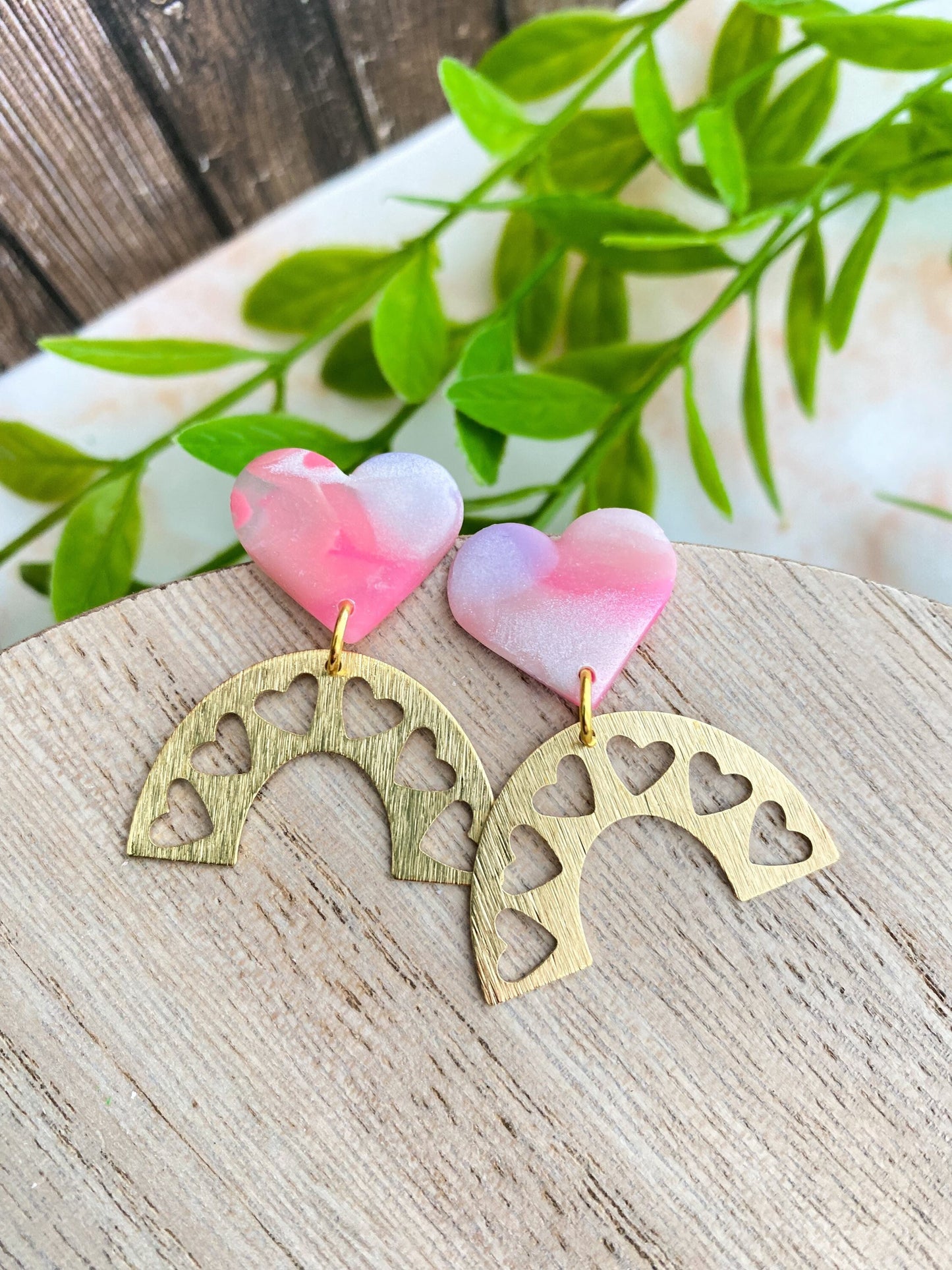 Heart Dangle Earring