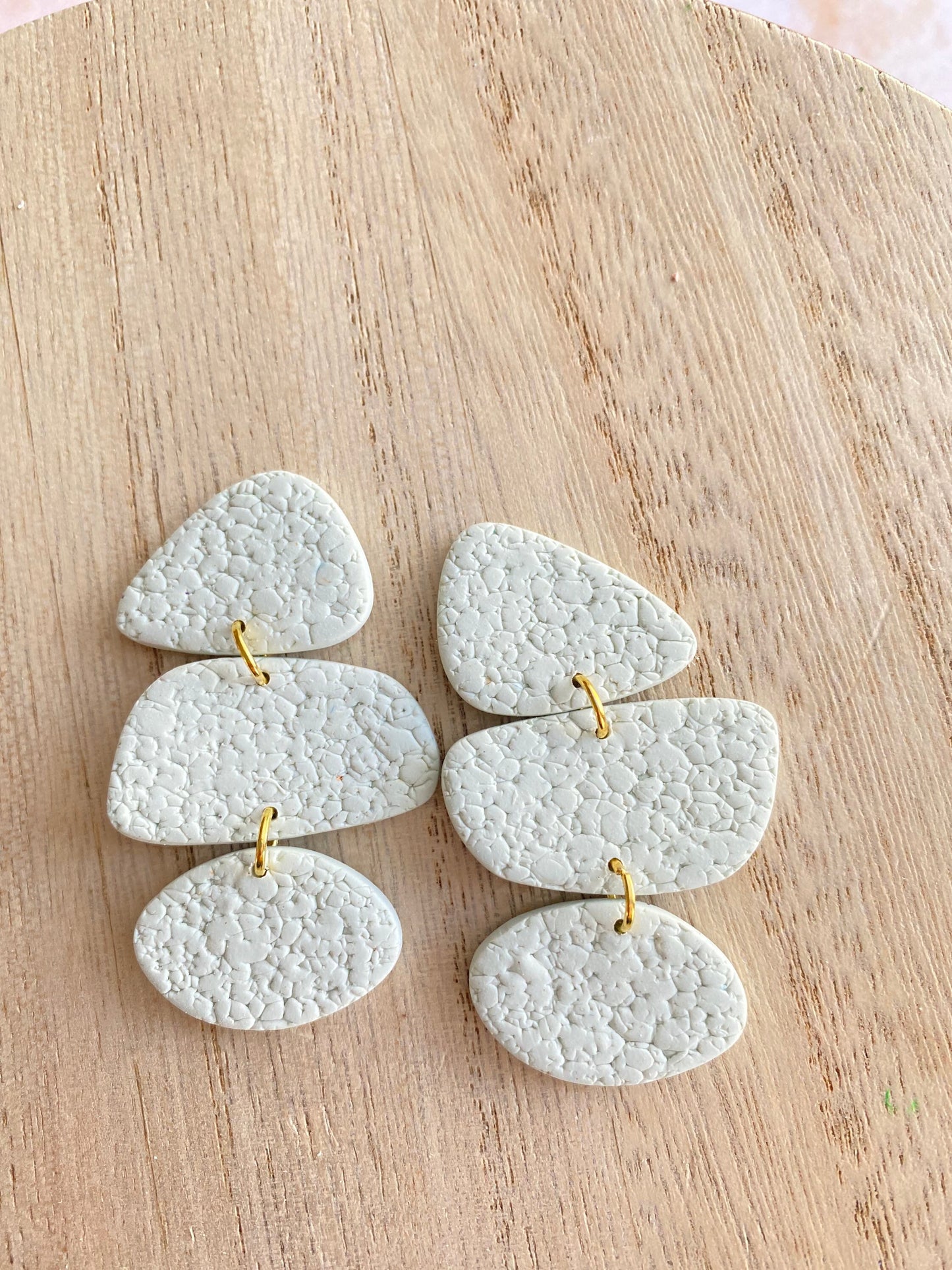 Pebble Stack Earrings