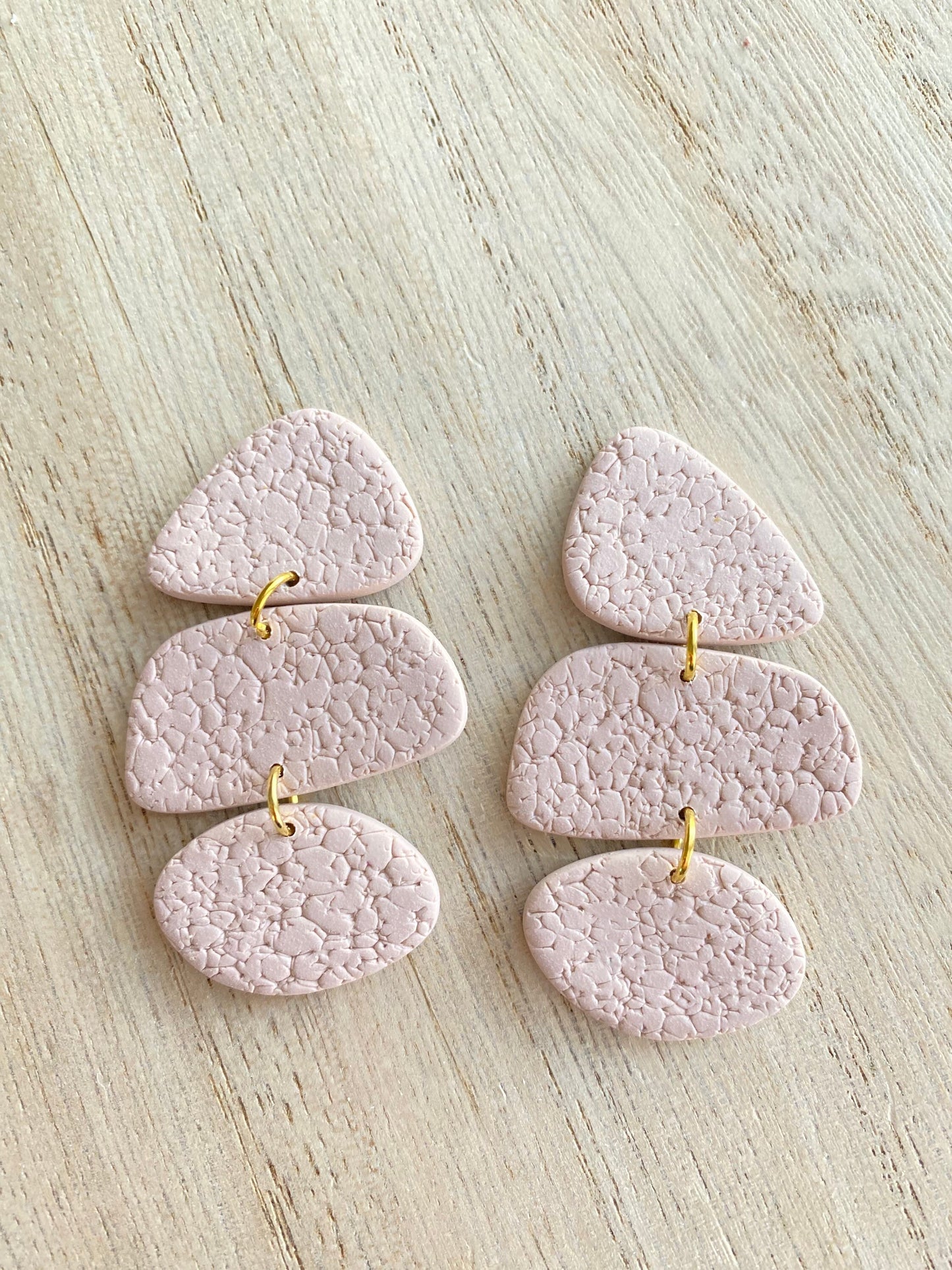 Pebble Stack Earrings