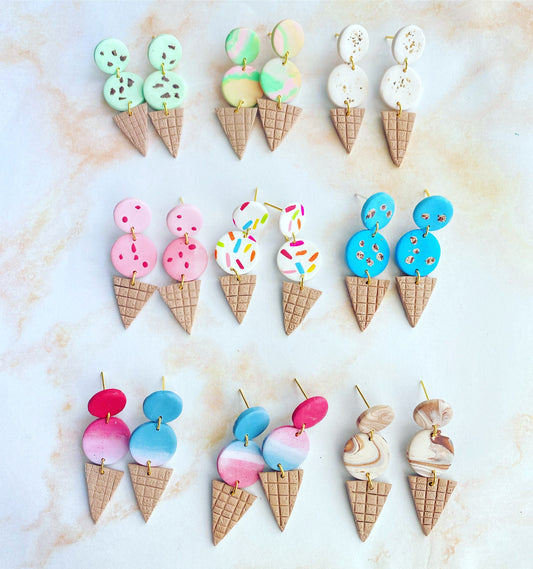 Ice Cream Earrings