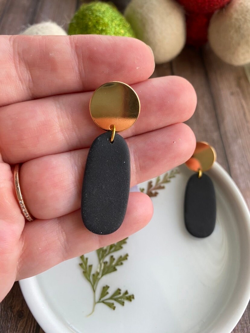 Oval Earrings