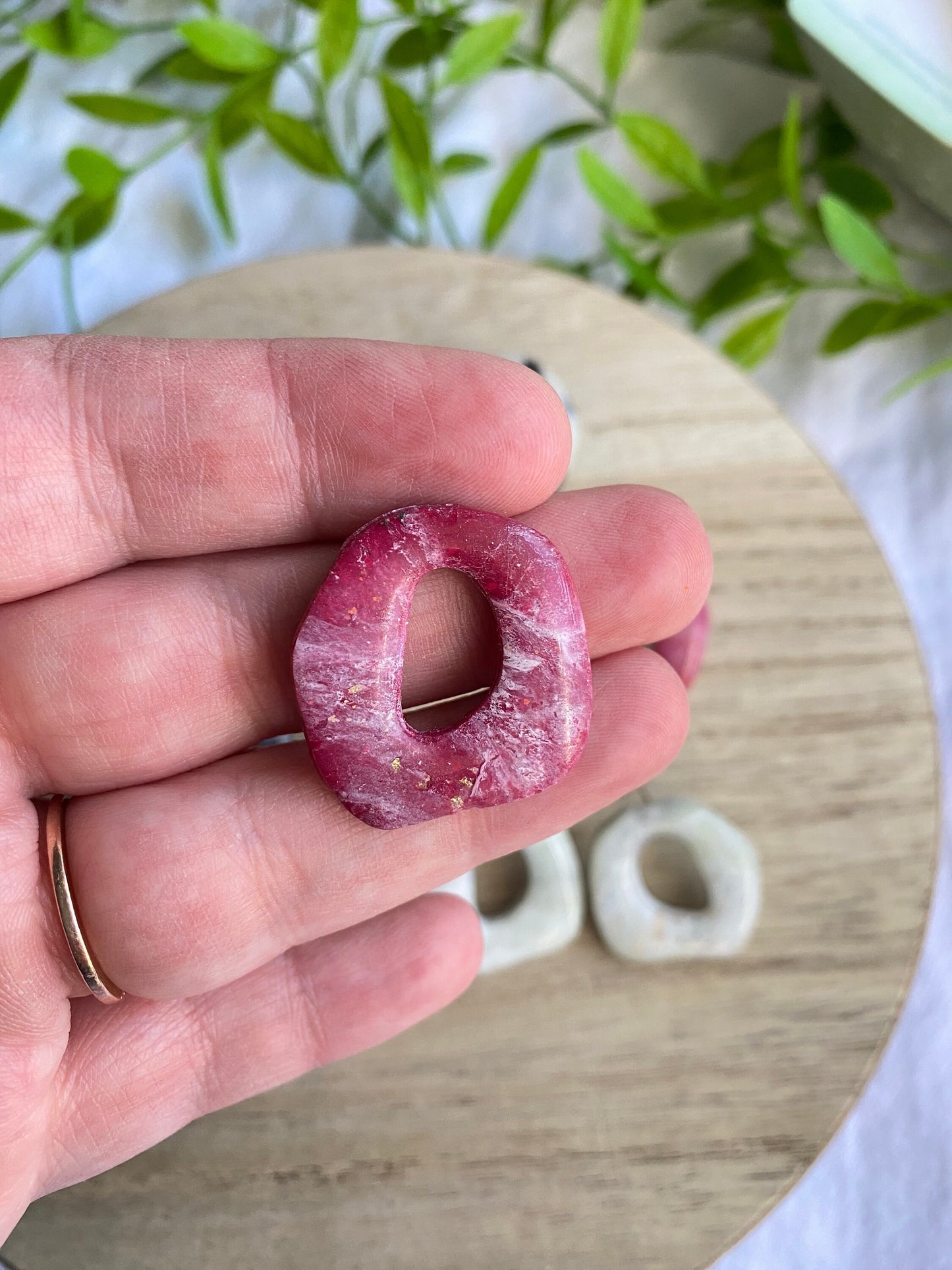 Organic Stud Earrings