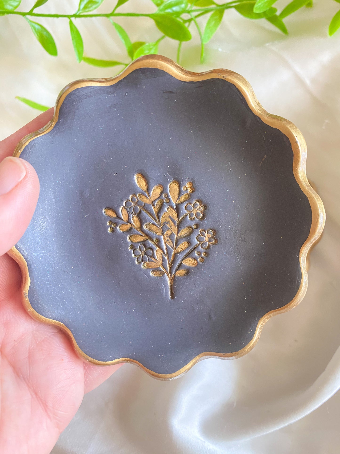 Scalloped Jewelry Dish